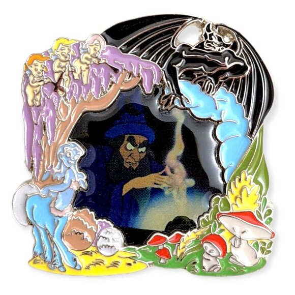 Fantasia Disney Park Pack Pin: Yensid, Chernabog, Hop Low, Centaurette